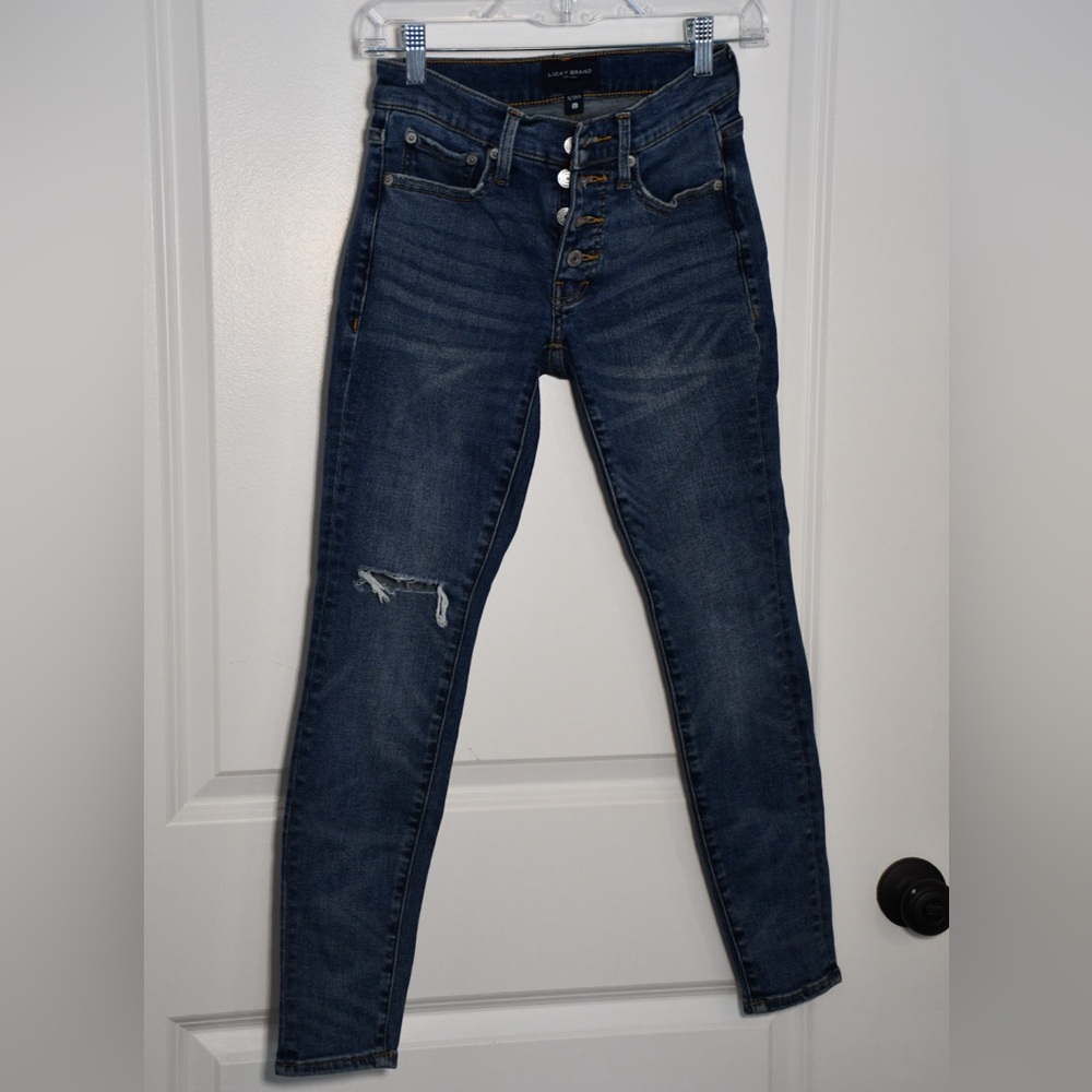 Lucky Brand Dark Blue Skinny Jeans